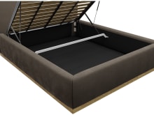 Haven Gas Lift Bed Muse Mink color Muse Mink