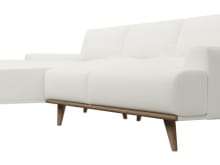 Dane Tribute Shell Chaise Sofa - 3 Seater color Tribute Shell