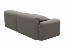Clarence Boucle Pumice Sofa - 4 Seater color Boucle Pumice