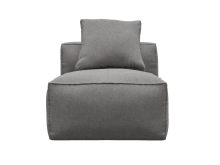 Riley Apt California Slate Slip Cover color California Slate