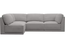 Emily Modular Sofa View Steel - 4 Piece color View Steel