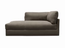 Finley Muse Mink Left Arm Facing Chaise Module color Muse Mink