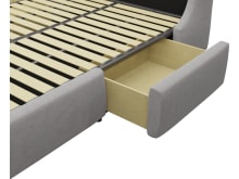 Lucy Drawer Bed View Steel color View Steel
