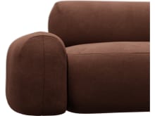 Beckett Muse Rust Modular Sofa - 2 Seater color Muse Rust