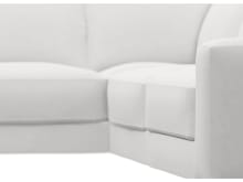Monica Muse Frost Corner Sofa - 5 Seater color Muse Frost