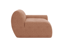 Malmo Muse Dusk 1 Seat Right Arm Facing Sofa Module color Muse Dusk