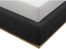 Haven Gas Lift Bed Plaza Flint Grey color Plaza Flint Grey