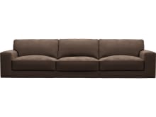 Monica Muse Chocolate Sofa - 3 Seater color Muse Chocolate