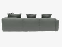 Riley Apt Tribute Storm Corner Sofa - 4 Seater RAF Terminal color Tribute Storm