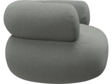 Colette Tribute Storm Swivel Armchair color Tribute Storm