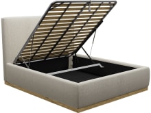 Haven Gas Lift Bed Noa Desert color Noa Desert