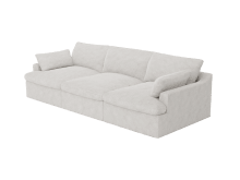 Retreat California Ivory Modular Sofa - 3 Piece color California Ivory