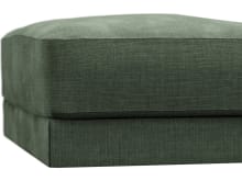 Monica Tribute Dark Jade Ottoman color Tribute Dark Jade