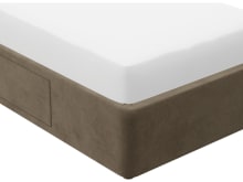 Zenith Kids 1 Storage Drawer Bed Base Tribute Walnut color Tribute Walnut