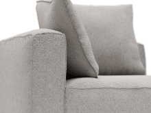 Riley Apt Boucle Pumice Module Corner color Boucle Pumice