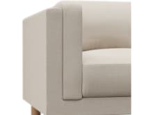 Hayes Santa Fe Sand Sofa - 2 Seater color Santa Fe Sand