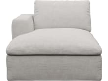 Cloud Deep Chaise Left Module Avon Mineral color Avon Mineral