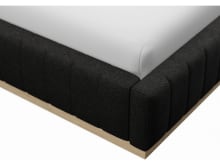 Brentwood Gas Lift Bed California Charcoal color California Charcoal