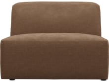 Copenhagen Tribute Chestnut Armless Chair Sofa Module color Tribute Chestnut