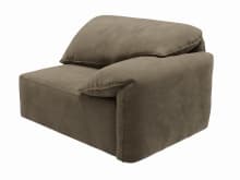 Clarence Tribute Walnut 2 Seat Right Arm Facing Sofa Module color Tribute Walnut