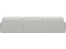 Monica Noa Fog Chaise Sofa - 3 Seater color Noa Fog