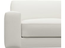 Monica Tribute Shell Left Arm Facing Chair Module color Tribute Shell