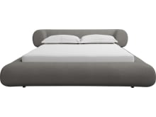 Frankie Bed Isla Soft Grey color Isla Soft Grey