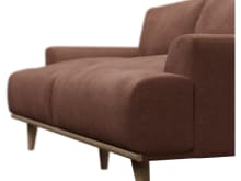 Dane Muse Rust Sofa - 2 Seater color Muse Rust