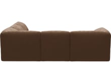 Kai Tribute Chestnut Modular Sofa - 5 Seater color Tribute Chestnut