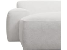 Copenhagen Noa Fog Chaise Sofa - 3 Seater color Noa Fog