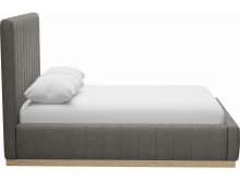 Brentwood Gas Lift Bed Isla Soft Grey color Isla Soft Grey
