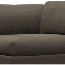 Finley Muse Mink Left Arm Facing Sofa Chair Module color Muse Mink