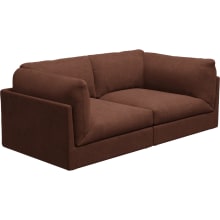 Finley Muse Rust Modular Sofa - 2 Seater color Muse Rust