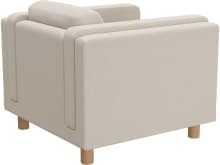Hayes Santa Fe Sand Armchair color Santa Fe Sand