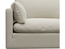 Willow Muse Flax Modular Sofa - 2 Seater color Muse Flax