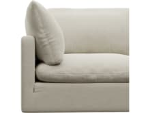 Willow Muse Flax Corner Sofa Module color Muse Flax