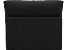 Willow Plaza Flint Grey Armless Sofa Module color Plaza Flint Grey