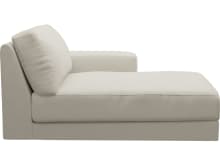 Monica Toorak Pearl Right Arm Facing Chaise Module color Toorak Pearl