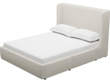 Lucy Drawer Bed Toorak Pearl color Toorak Pearl