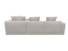Riley Apt Avon Mineral Corner Sofa - 5 Seater color Avon Mineral
