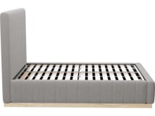 Brentwood Gas Lift Bed View Steel color View Steel