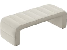 Maeve Bench Muse Flax color Muse Flax