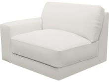 Monica Tribute Ice Left Arm Facing Chair Module color Tribute Ice