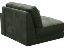 Monica Muse Forest Right Arm Facing Chair Module color Muse Forest