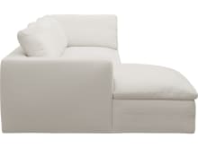 Cloud Deep Tribute Ice Modular Sofa - 3 Seater Chaise color Tribute Ice