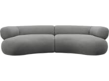 Colette Maya Flint Sofa - 3 Seater color Maya Flint
