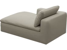 Cloud Deep Chaise Left Module Plaza Natural color Plaza Natural