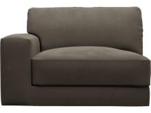 Monica Muse Mink Left Arm Facing Chair Module color Muse Mink