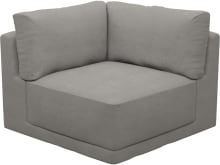 Haven Isla Soft Grey Corner Sofa Chair Module color Isla Soft Grey