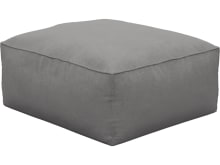 Riley California Slate Modular Small Ottoman color California Slate